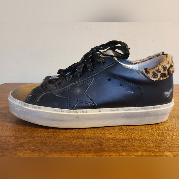 Golden Goose Hi Star Sneakers Size 38 - Picture 4 of 9